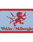 Embroidered Welder/Millwright Patch