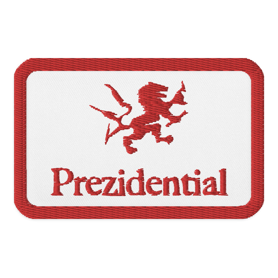 Prezidential Embroidered Patch